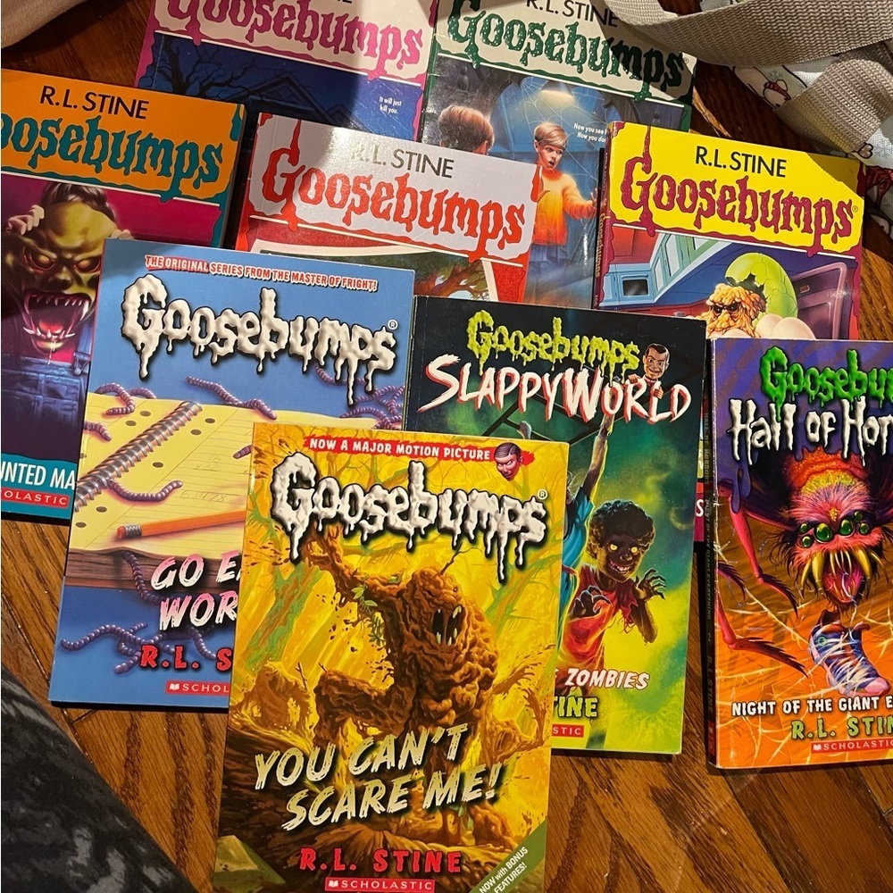 Goosebumps Kids Book Collection 9 Titles